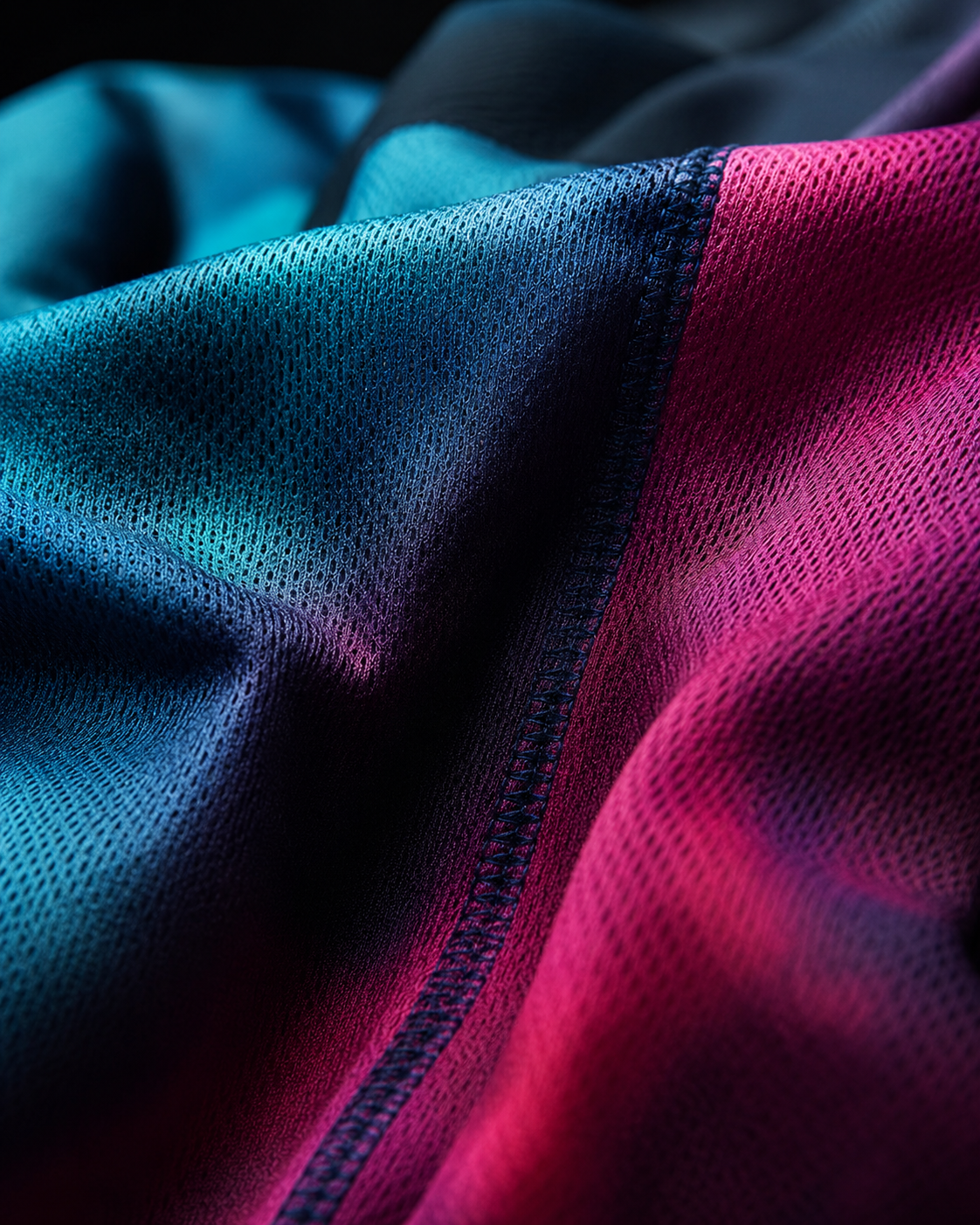 Ownfits sublimated jersey — fabric and print quality detail