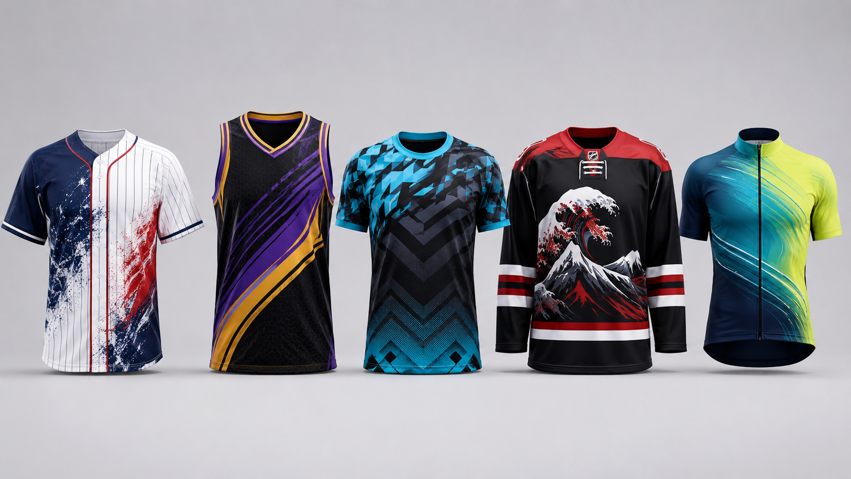 Custom sublimated sports jerseys for every team — Ownfits hero