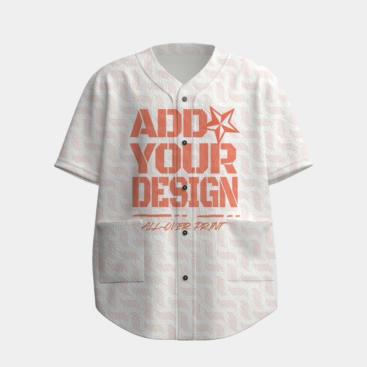 Custom Men's textured baseball jersey 2897